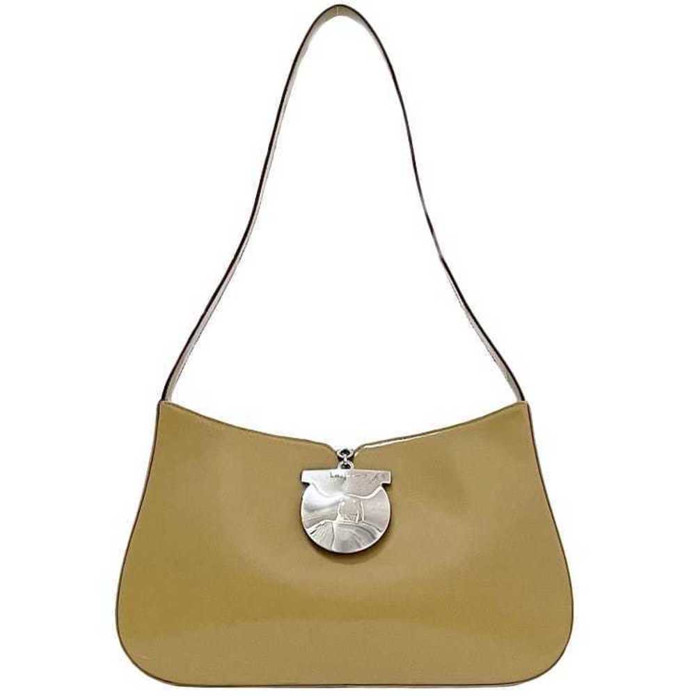 Salvatore Ferragamo Bag Bag DD Shoulder Leather Calfskin Shoulder Beige